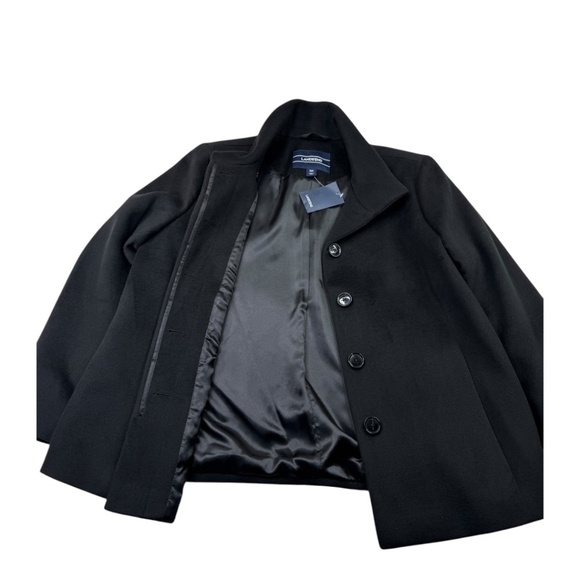 Lands' End Fully Lined Peacoat Jacket/Coat - Picture 3 of 16